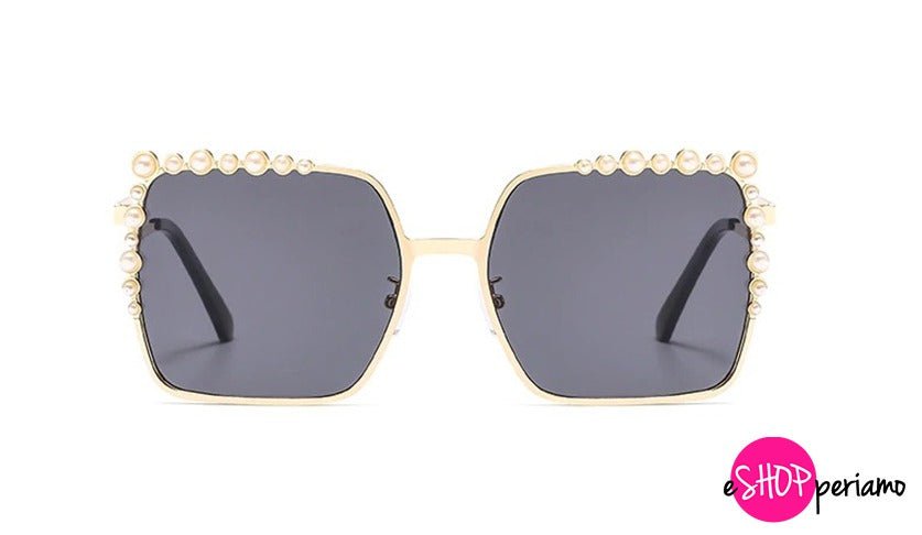 eshopperiamo OCCHIALI VINTAGE CON PERLE