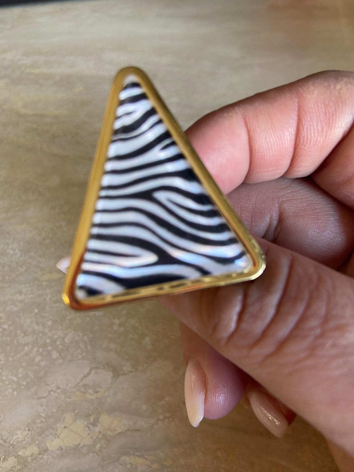 ANELLO ZEBRA REGOLABILE