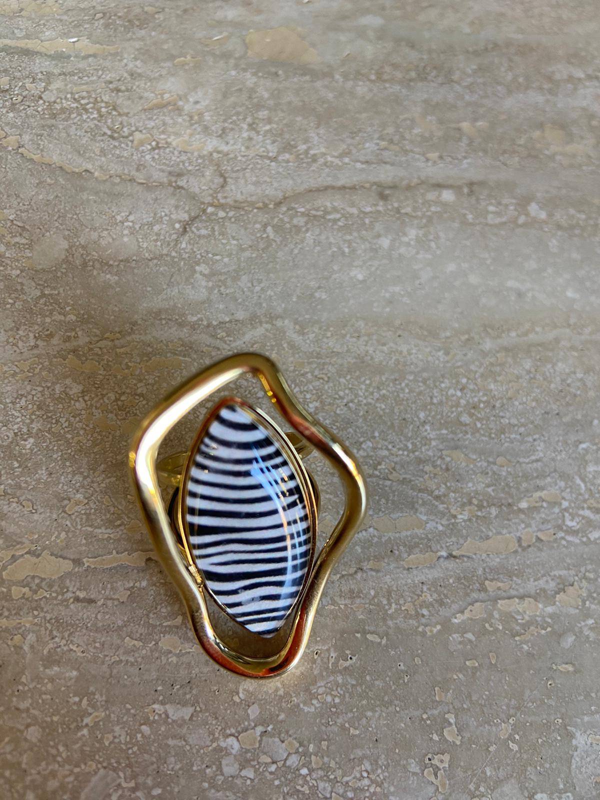 ANELLO ZEBRA REGOLABILE