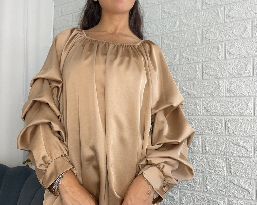 BLUSA ELEGANTE IN RASO