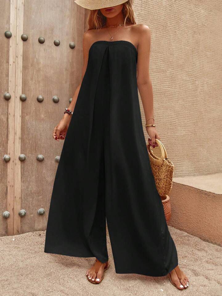 TUTA JUMPSUIT SPALLE SCOPERTE