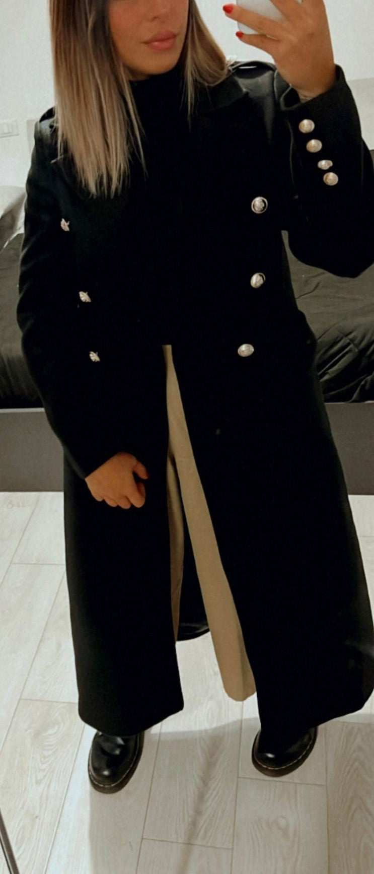 LONG COAT WITH REVERSE