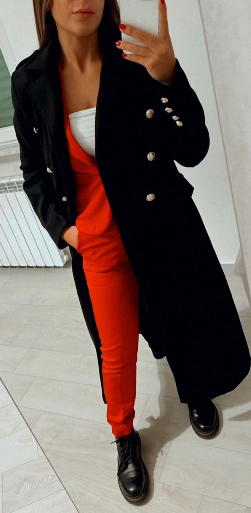 LONG COAT WITH REVERSE